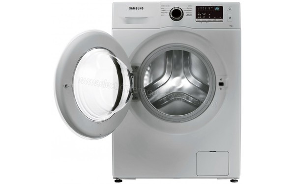 SAMSUNG WW70J3480GS - Vue de face hublot ouvert