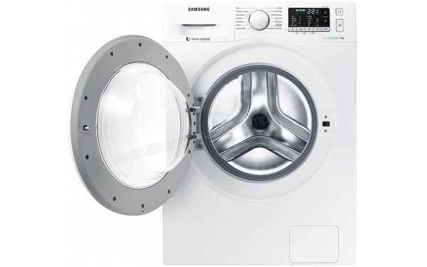 SAMSUNG WW70J5455MW - Vue de face hublot ouvert