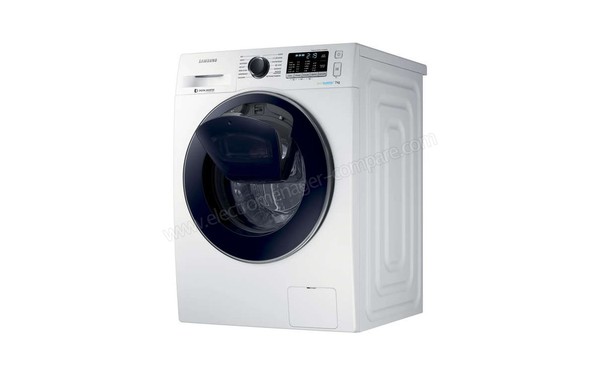 SAMSUNG WW70K5210UW - Vue 3/4 droite