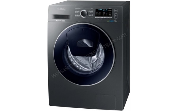 SAMSUNG WW70K5410UX - Vue 3/4 droite (cr&eacute;dit : Darty)