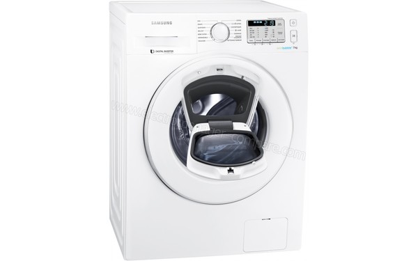 SAMSUNG WW70K5413WW - Vue 3/4 gauche 2 (cr&eacute;dit : Boulanger)