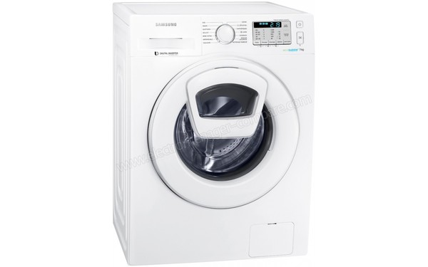 SAMSUNG WW70K5413WW - Vue 3/4 gauche (cr&eacute;dit : Darty)