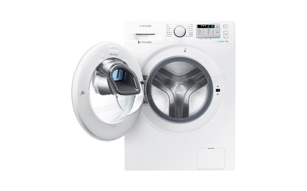 SAMSUNG WW70K5413WW - Vue de face hublot ouvert (cr&eacute;dit : Darty)