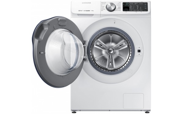 SAMSUNG WW70M645OBM - Vue de face hublot ouvert (cr&eacute;dit : Boulanger)