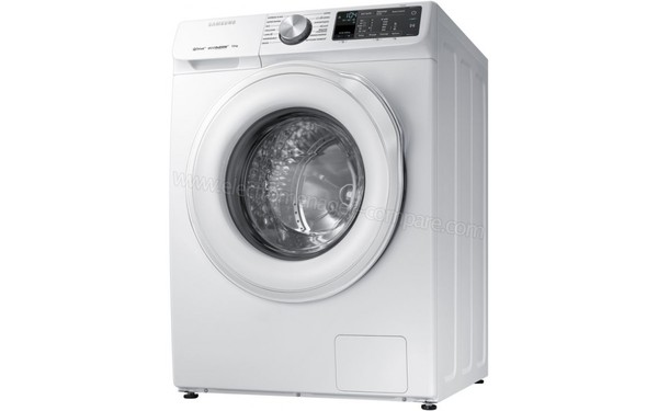 SAMSUNG WW70M645OCM - Vue 3/4 droite (cr&eacute;dit : Boulanger)