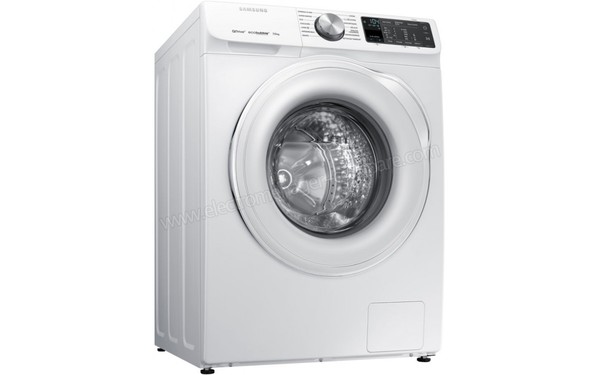 SAMSUNG WW70M645OCM - Vue 3/4 gauche (cr&eacute;dit : Boulanger)