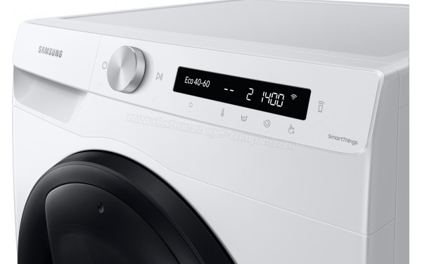 SAMSUNG WW70T554DAW - Zoom sur le panneau de commandes