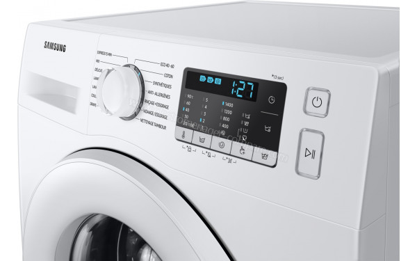 SAMSUNG WW70TA046TE - Vue des programmes