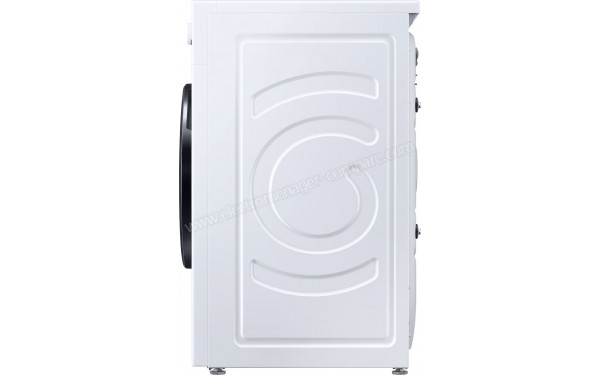 SAMSUNG WW80FG3M05AW - Vue de profil