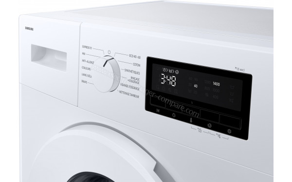 SAMSUNG WW80FG3M05TW - Vue des programmes