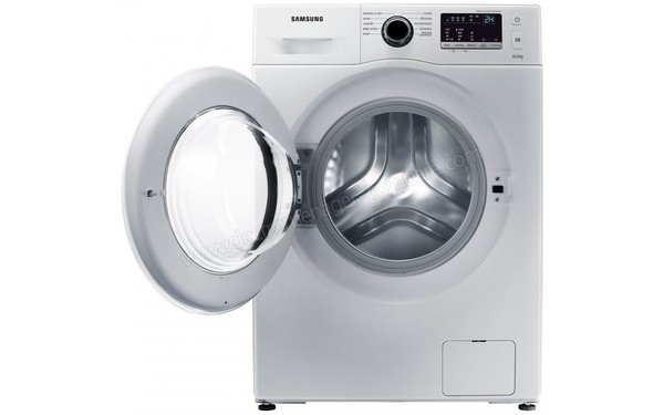 SAMSUNG WW80J3280GS - Vue de face hublot ouvert