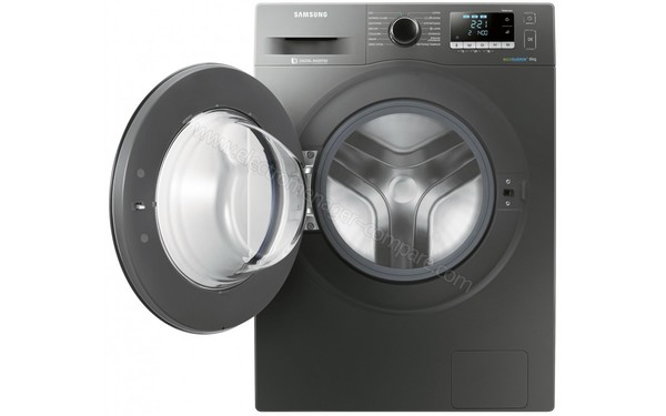 SAMSUNG WW80J5556FX - Vue de face hublot ouvert