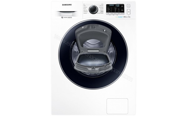 SAMSUNG WW80K5210VW - Vue de face n&deg;2 (cr&eacute;dit : Boulanger)