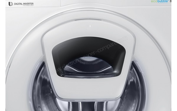 SAMSUNG WW80K5213WW - Hublot additionnel (cr&eacute;dit : Boulanger)