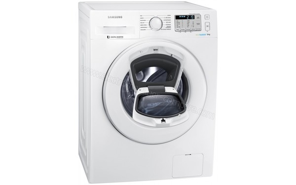 SAMSUNG WW80K5213WW - Vue 3/4 gauche 2 (cr&eacute;dit : Boulanger)