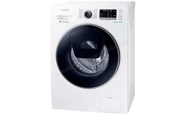 SAMSUNG WW80K5410UW - Vue 3/4 droite
