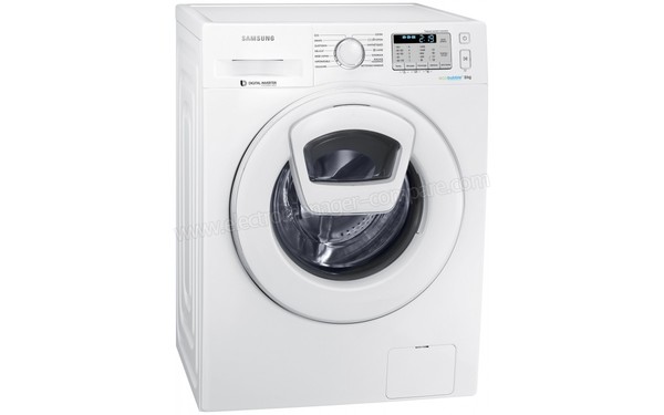 SAMSUNG WW80K5413WW - Vue 3/4 gauche (cr&eacute;dit : Boulanger)