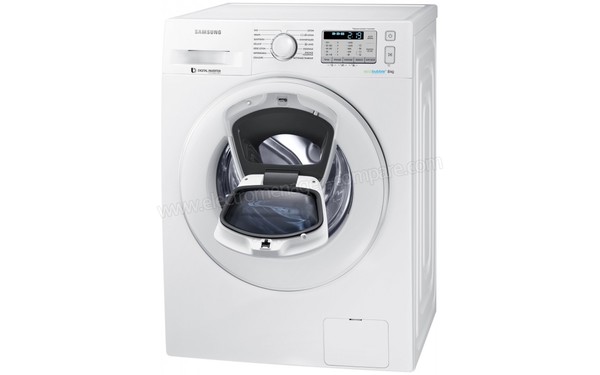 SAMSUNG WW80K5413WW - Vue 3/4 droite 2 (cr&eacute;dit : Boulanger)