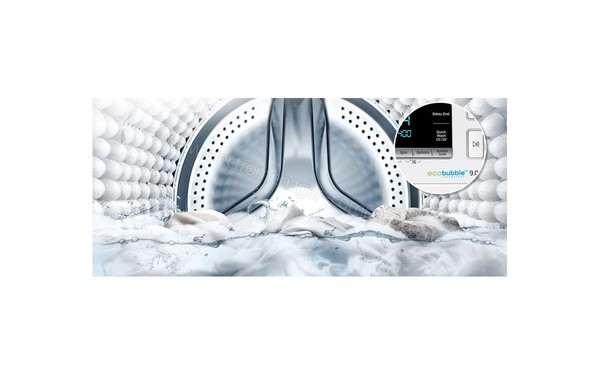 SAMSUNG WW80K6414QW - Technologie EcoBubble (cr&eacute;dit : Boulanger)