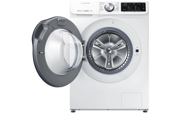 SAMSUNG WW80M645OBW - Vue de face hublot ouvert (n&deg;1)