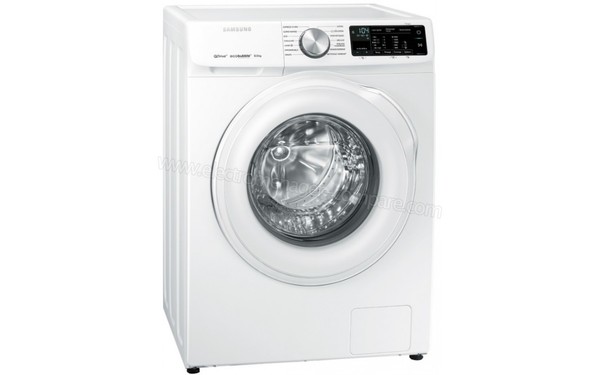 SAMSUNG WW80M645OCW - Vue 3/4 gauche n&deg;1 (cr&eacute;dit : Darty)