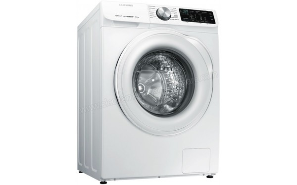 SAMSUNG WW80M645OCW - Vue 3/4 gauche n&deg;2 (cr&eacute;dit : Darty)