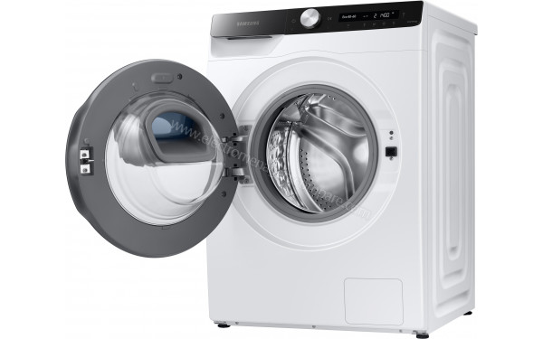 SAMSUNG WW80T554DAE - Vue de l'int&eacute;rieur 3/4 droite