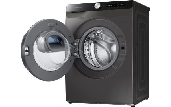 SAMSUNG WW80T554DAX - Vue de l'int&eacute;rieur 3/4 droite