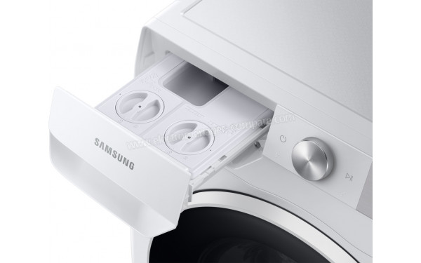 SAMSUNG WW80T734DWH - Zoom sur le tiroir lessiviel