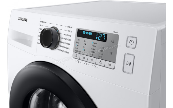 SAMSUNG WW80TA046AH - Vue des programmes