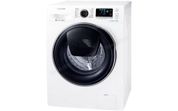 SAMSUNG WW81K6404QW - Vue 3/4 droite