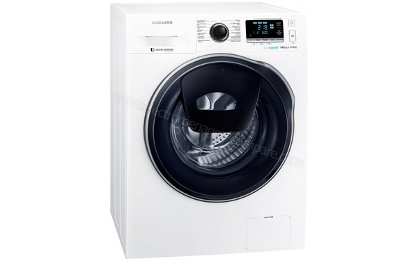 SAMSUNG WW81K6604QW/EN - Vue 3/4 gauche