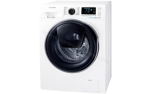 SAMSUNG WW81K6604QW/EN - Vue 3/4 droite