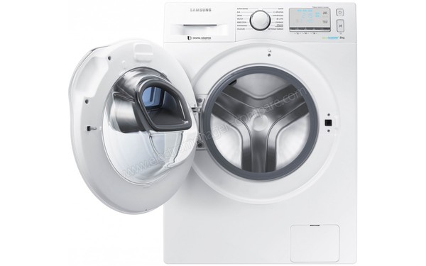 SAMSUNG WW8EK6415SW - Vue de face hublot ouvert