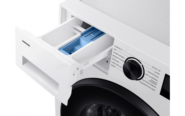 SAMSUNG WW90CGC04DAE - Zoom sur le tiroir lessiviel
