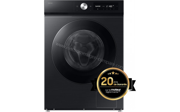 SAMSUNG WW90DB7U34GB - Vue de face