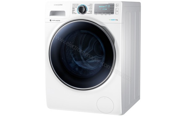 SAMSUNG WW7000 Crystal Blue - Vue 3/4 droite