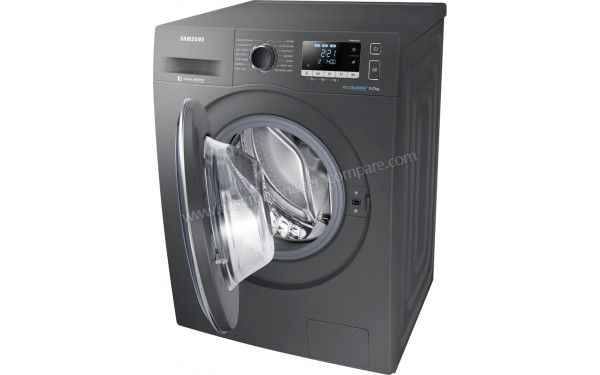 SAMSUNG WW90J5456FX - Vue 3/4 droite hublot ouvert