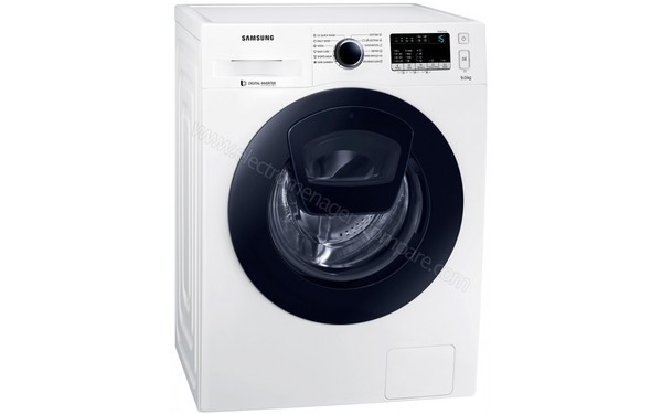 SAMSUNG WW90K44305W/LE - Vue 3/4 gauche (n&deg;1)