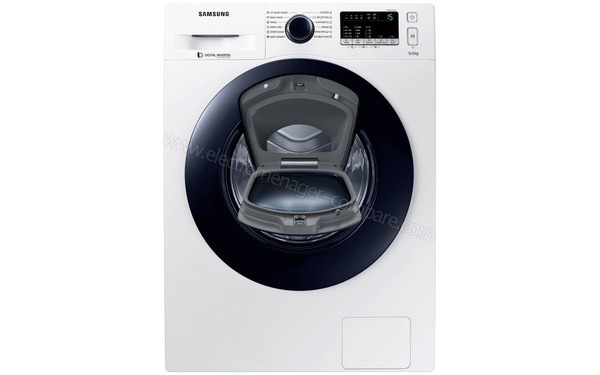 SAMSUNG WW90K44305W/LE - Vue de face (n&deg;2)