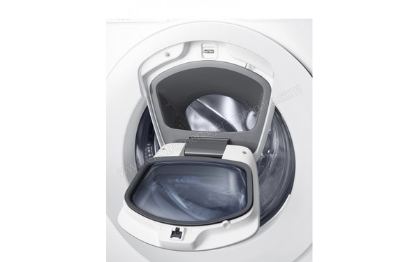 SAMSUNG WW90K4430YW - Vue du Add Wash ouvert