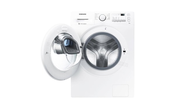 SAMSUNG WW90K4437YW - Vue de face hublot ouvert