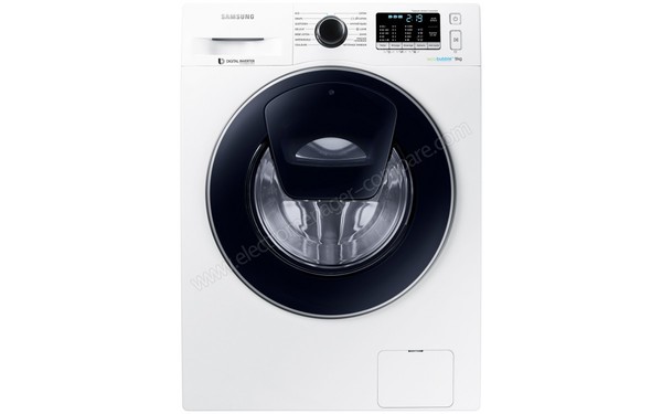 SAMSUNG WW90K5210UW - Vue de face (cr&eacute;dit : Boulanger)