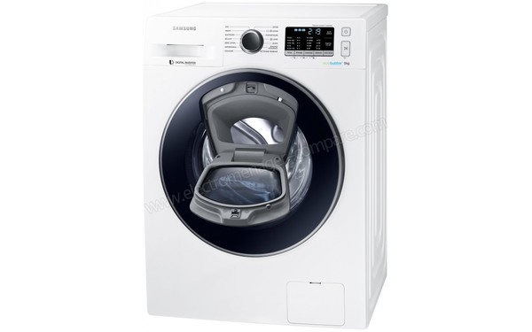 SAMSUNG WW90K5210UW - Vue 3/4 droite n&deg;2 (cr&eacute;dit : Boulanger)