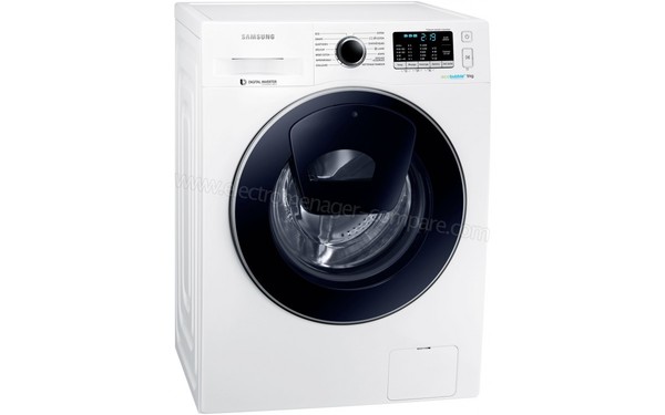 SAMSUNG WW90K5410UW - Vue 3/4 gauche