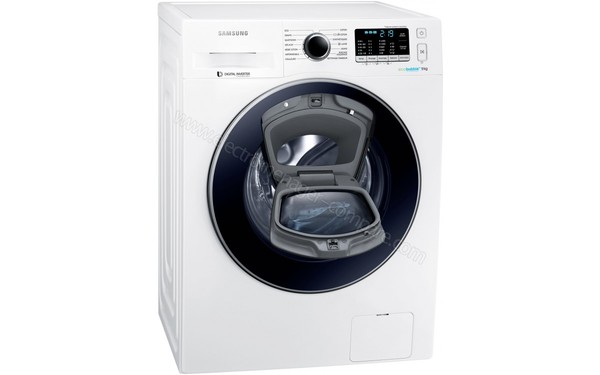 SAMSUNG WW90K5410UW - Vue 3/4 gauche n&deg;2