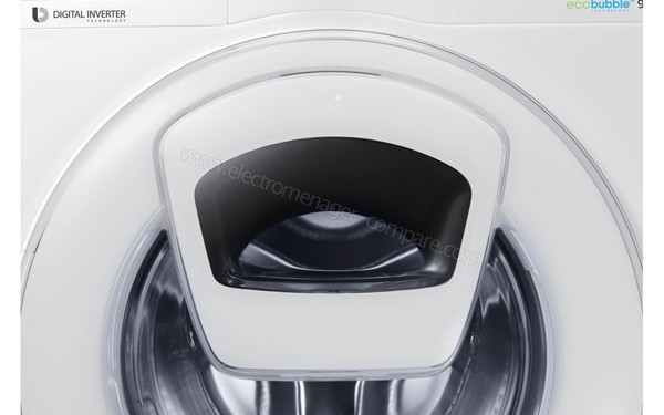 SAMSUNG WW90K5413WW - Hublot additionnel (cr&eacute;dit : Boulanger)