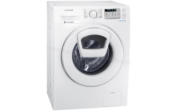 SAMSUNG WW90K5413WW - Vue 3/4 gauche (cr&eacute;dit : Boulanger)