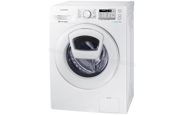 SAMSUNG WW90K5413WW - Vue 3/4 droite (cr&eacute;dit : Boulanger)
