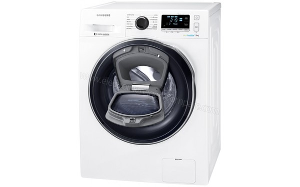 SAMSUNG WW90K6414QW - Vue 3/4 droite 2 (cr&eacute;dit : Boulanger)